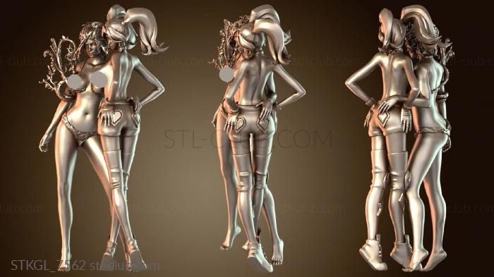 Статуэтки девушки Термин Харли Айви NSFW