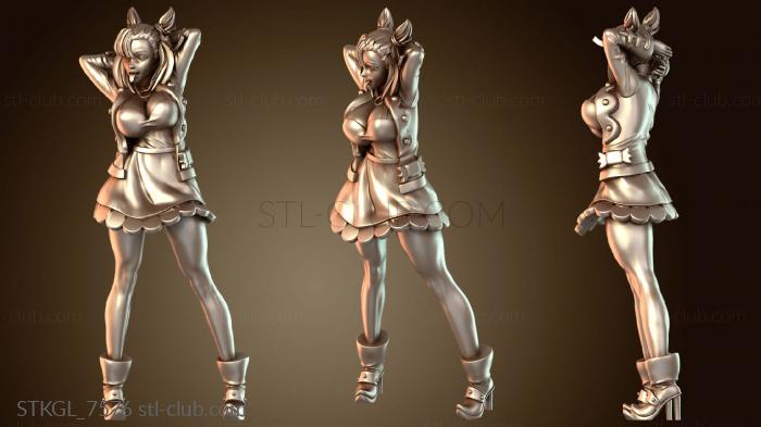 Статуэтки девушки Термин Марни