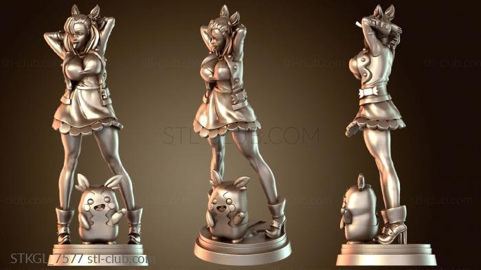 Статуэтки девушки Термин Марни Компиляция