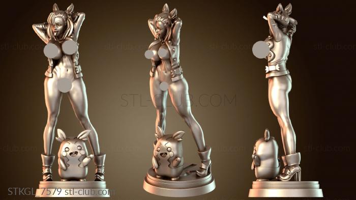 Статуэтки девушки Термин Марни NSFW Компиляция