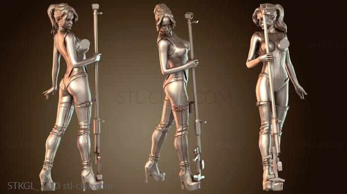 Последняя линия девушки яруса PTRD