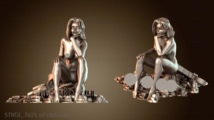 Статуэтки девушки Девушка-мыслительница