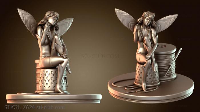 Статуэтки девушки Правая рука Осы-бомбы