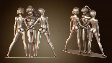 3D модель Три грации (STL)