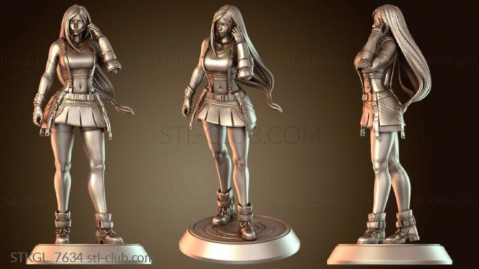 Статуэтки девушки В стиле Тифы