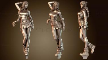 3D модель Тифа, Калифорния (STL)