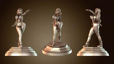 3D модель Тифа в стиле NSFW (STL)