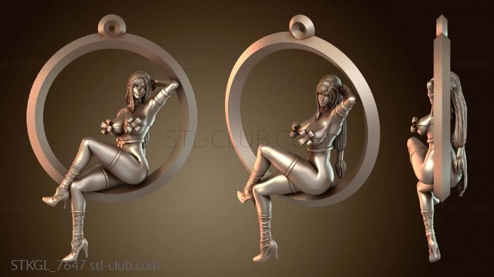 Статуэтки девушки Версия доставки украшения Тифы