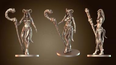 3D модель Тифлинг (STL)