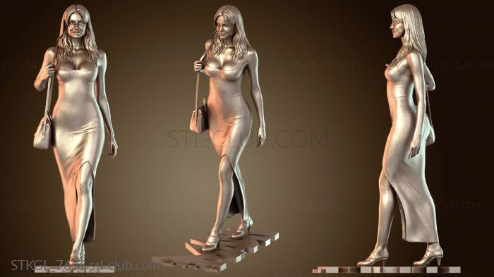 Статуэтки девушки Тина Карлайл