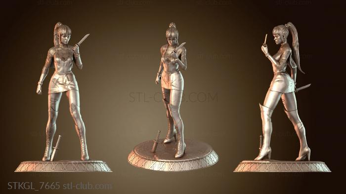 Статуэтки девушки Эскиз вместе