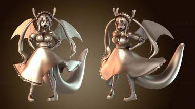 3D модель Тору Драконья Горничная (STL)