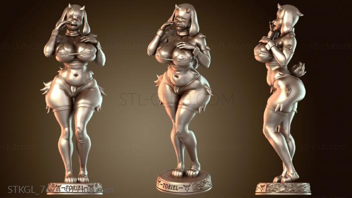 Статуэтки девушки Ториэль Бикини