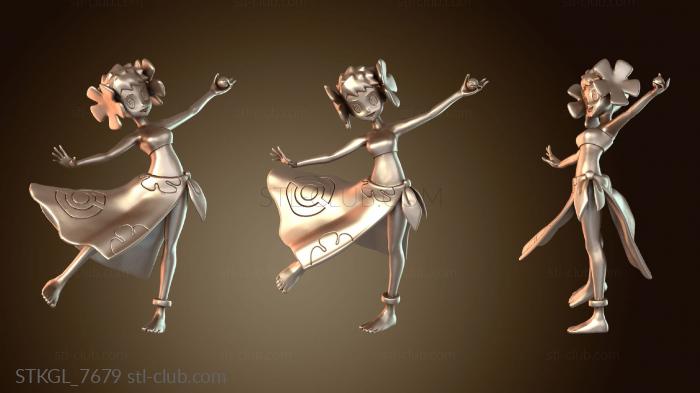 Статуэтки девушки Тренер Фиби