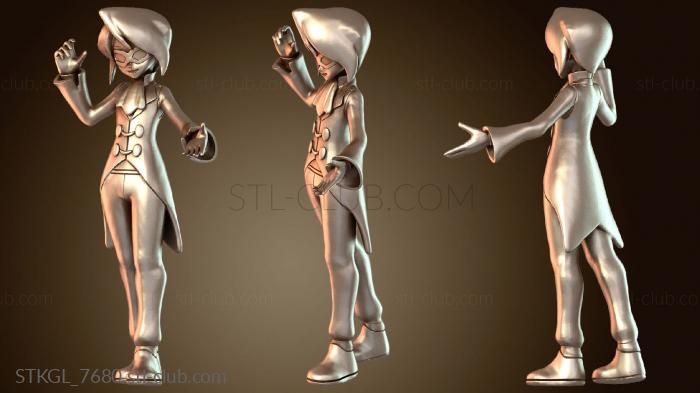 Статуэтки девушки Тренер Фиби и Уилл