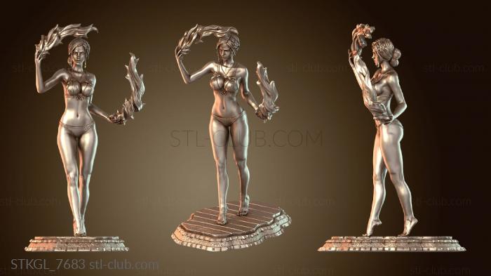 Статуэтки девушки Трисс Меригольд