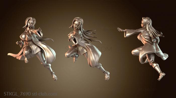 Статуэтки девушки В стиле Цунаде