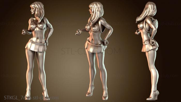 Статуэтки девушки Девушка-Черепаха