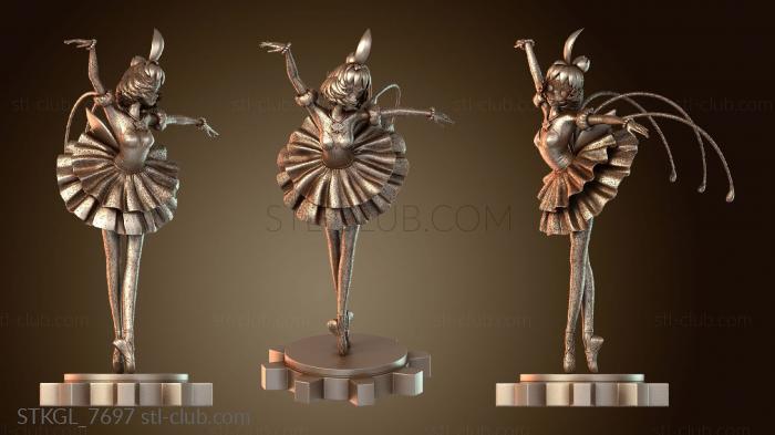 Статуэтки девушки Большая пачка