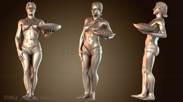 Статуэтки девушки Улисс Бог Император Фол Боул