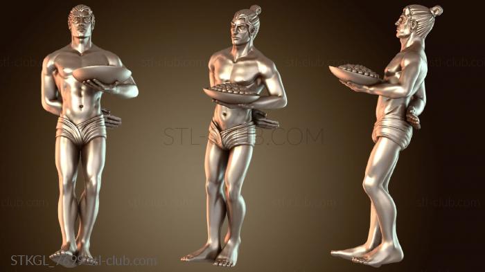 Статуэтки девушки Улисс Бог Император Фол Чаша Большая