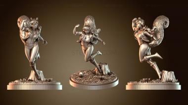 3D модель Непревзойденная девушка (STL)