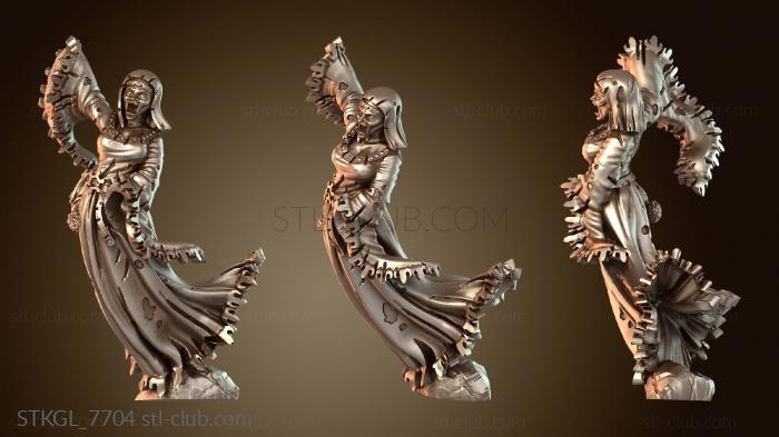 Статуэтки девушки В стиле призрака нежити