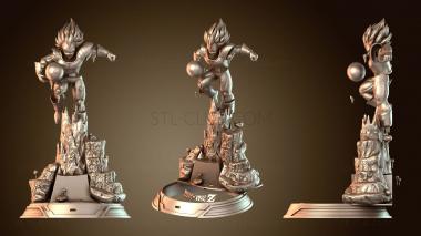 3D модель Vegeta Aqua Dragon Ball Water (STL)