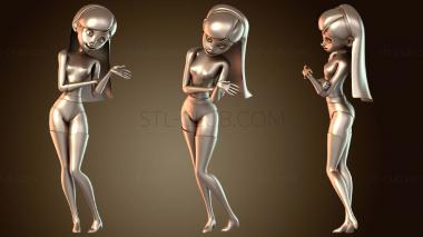 3D модель Фиолетовый стиль (STL)