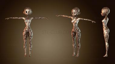 3D модель Фиолетовые смешанные формы (STL)