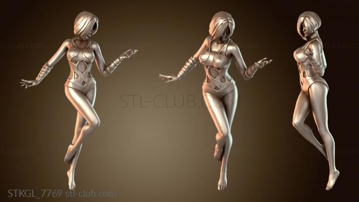 Статуэтки девушки Виртуальный помощник