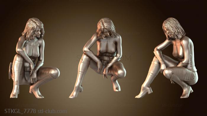 Статуэтки девушки Валаде Женский