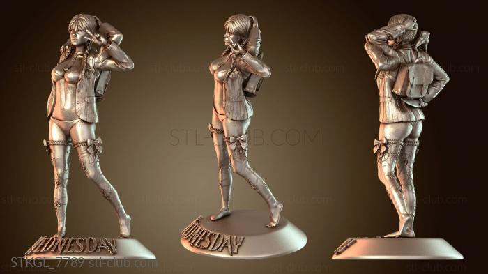 Статуэтки девушки Среда NSFW Arm