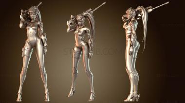 3D модель Вдоводел Overwatch (STL)