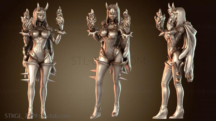 Статуэтки девушки Крылатый суккуб