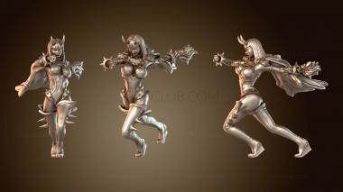 3D модель Атака крылатого суккуба (STL)