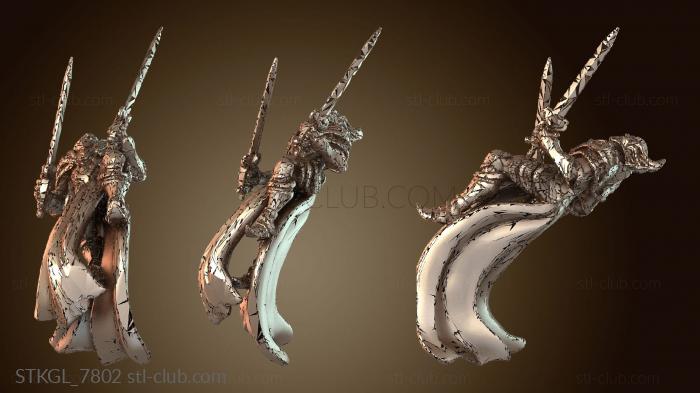 Статуэтки девушки Крылья разделены