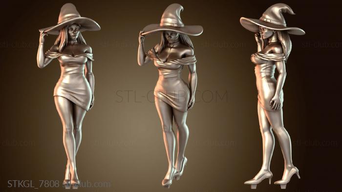 Статуэтки девушки Фигурки ведьмы Нико