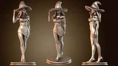 3D модель Вариант фигурок ведьмы Нико (STL)