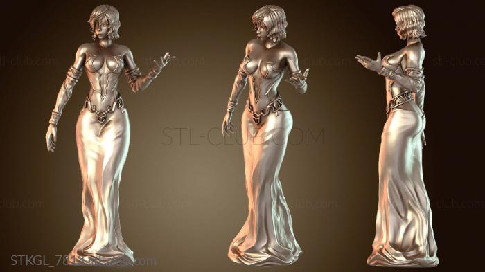 Статуэтки девушки Специальный женский корпус WIW