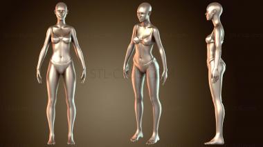 3D модель Женщина (STL)