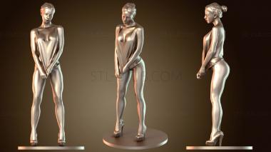 3D модель Стоящая женщина (STL)