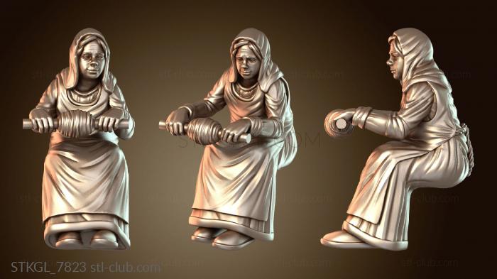 Статуэтки девушки Женщина-альтернатива