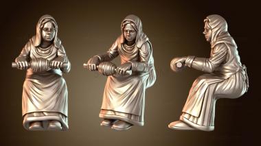 3D модель Женщина-альтернатива (STL)