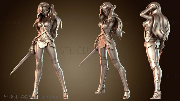 Статуэтки девушки Рука Чудо-женщины