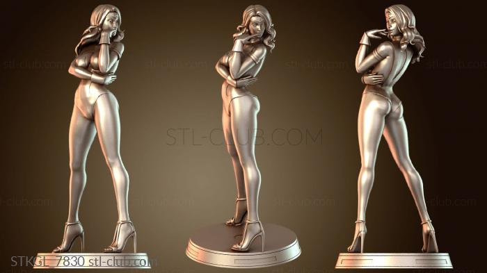 Статуэтки девушки Чудо-женщина от Синя Нгуена