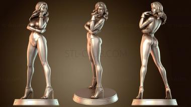 3D модель Чудо-женщина от Синя Нгуена (STL)