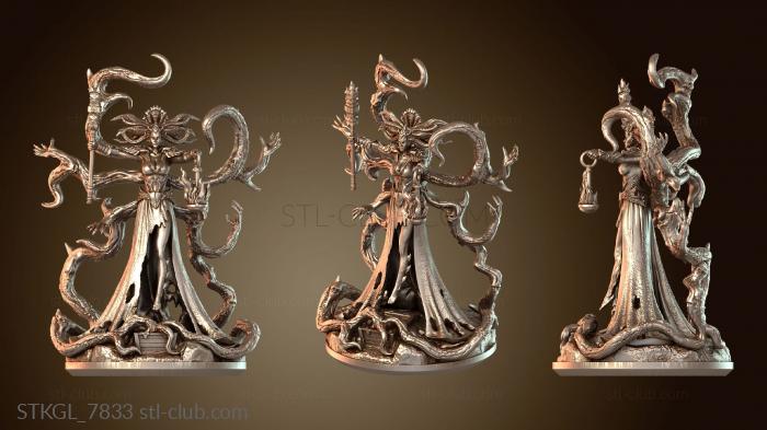 Статуэтки девушки Бог гнева Морби