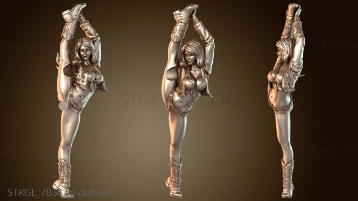 Статуэтки девушки Запрос на поддержку трофея ксеноморфа