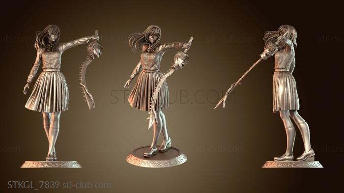 Статуэтки девушки Ксун Бензопила Аса Йору Большой